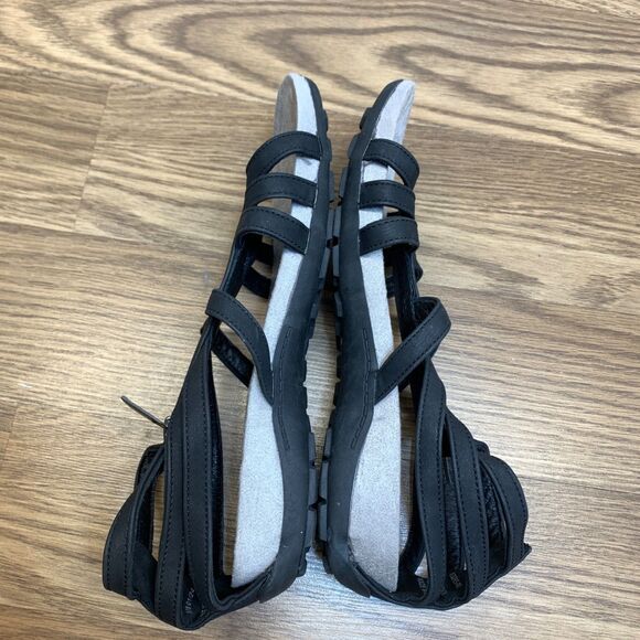 BEARPAW Women's Ronda Size 7 Cage Black II Sandals Synthetic Zip - Picture 3 of 9